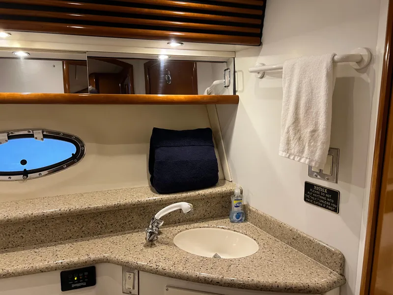 Slide: The Image of Carver Yachts 450 Voyager Pilothouse 2001 - 51
