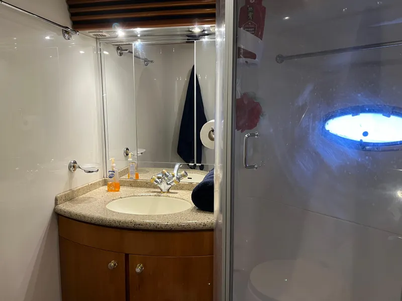 Slide: The Image of Carver Yachts 450 Voyager Pilothouse 2001 - 55