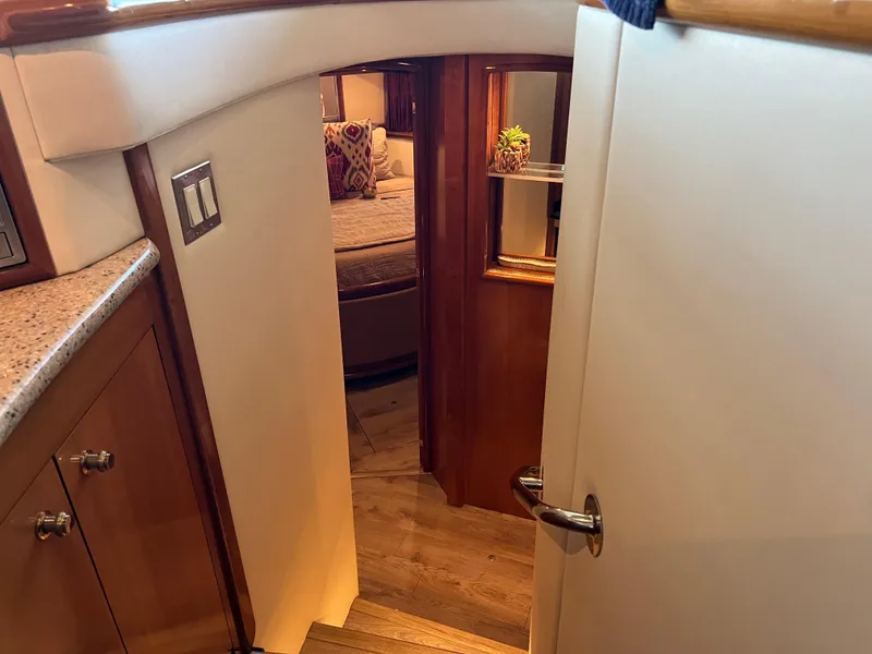 Slide: The Image of Carver Yachts 450 Voyager Pilothouse 2001 - 64