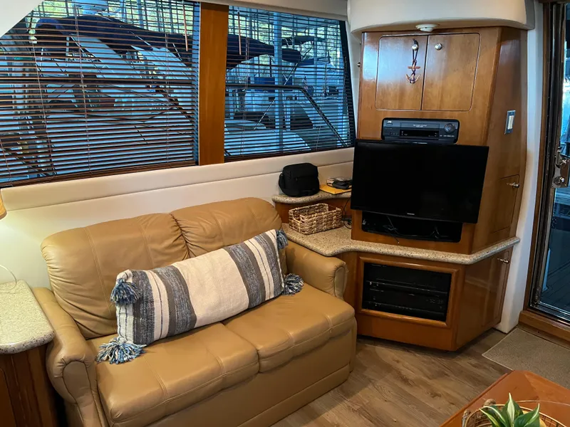 Slide: The Image of Carver Yachts 450 Voyager Pilothouse 2001 - 70