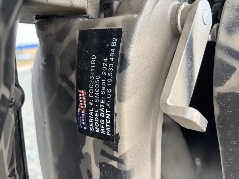 Slide: The Image of Close-up of a 2024 Havoc Boats 1653 MSTC serial number plate. - 12