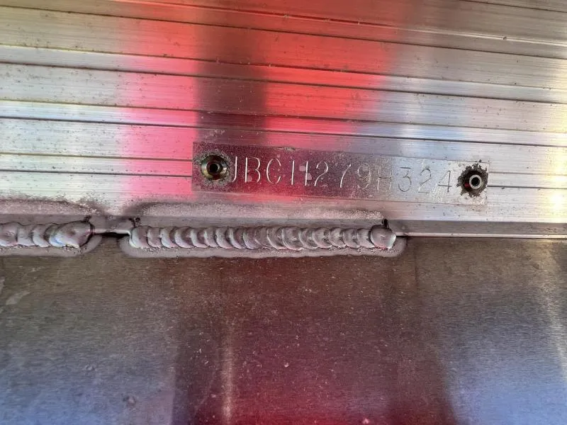 Slide: The Image of 2024 Veranda VTX25RC serial number plate with welded metal detail. - 21