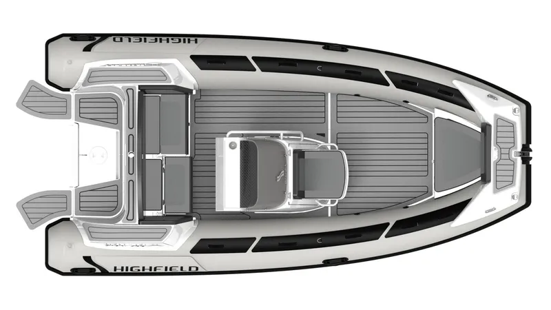 Slide: The Image of 2025 Highfield Sport 520 Rib in showroom. - 14