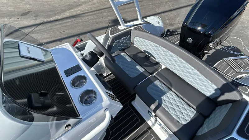 Slide: The Image of 2025 Highfield Sport 520 Rib in showroom display. - 8