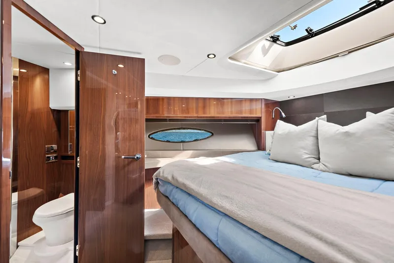Slide: The Image of Luxurious 2015 Princess 72 Motor Yacht with spacious deck and ocean view. - 11