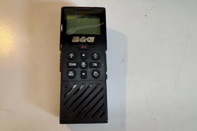 Slide: The Image of Boat navigation equipment on a 1979 CAL 39 MK II TALL RIG sailboat. - 28