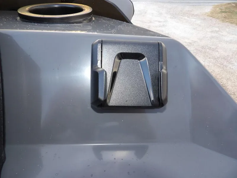 Slide: The Image of Close-up of a 2025 Bennington 21 SL boat component, featuring a sleek, modern design. - 24