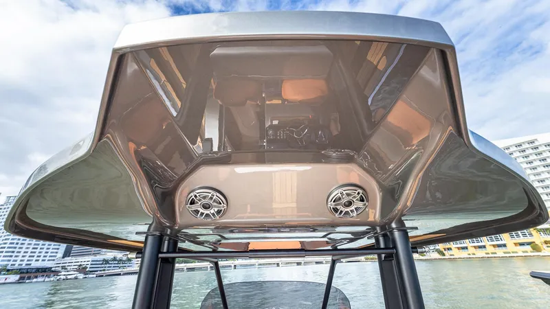Slide: The Image of 2025 Capelli STRADIVARI 43 boat with sleek design and modern features. - 35