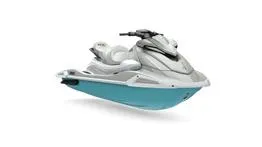 The Image of 2025 Yamaha WaveRunner VX Cruise HO, sleek design, white and teal color scheme. - 0