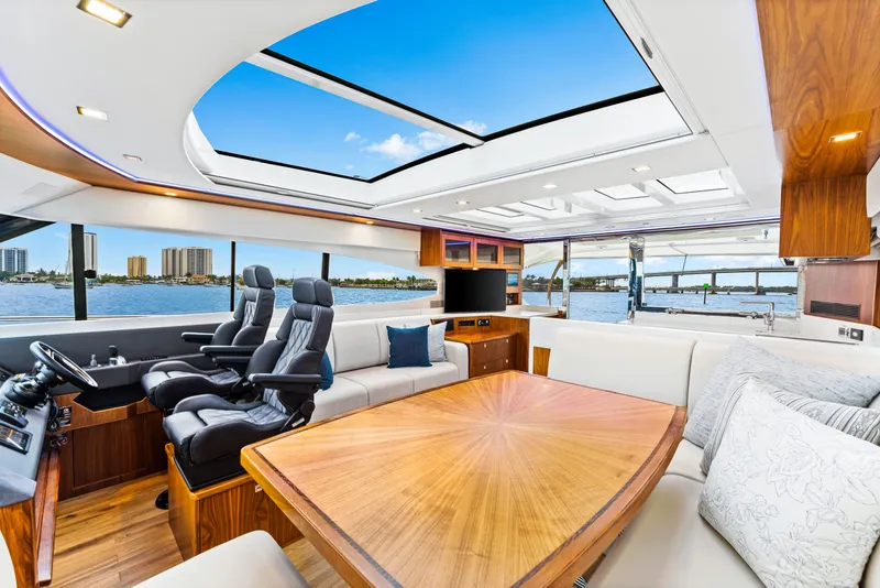 Slide: The Image of Pilothouse and Dining Table Looking Aft - 17