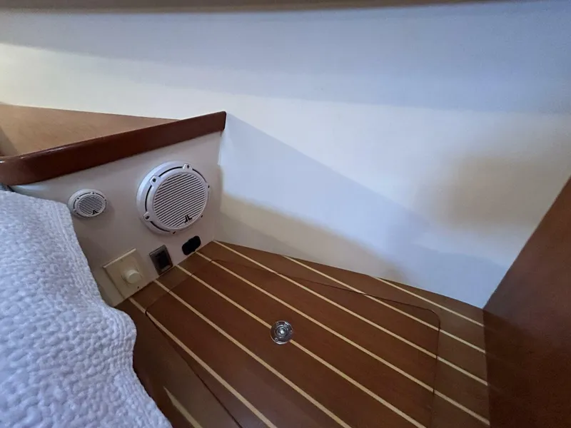 Slide: The Image of Luxurious bathroom interior of 2008 Rivolta Coupe 4.5 with modern fixtures and glass shower. - 17