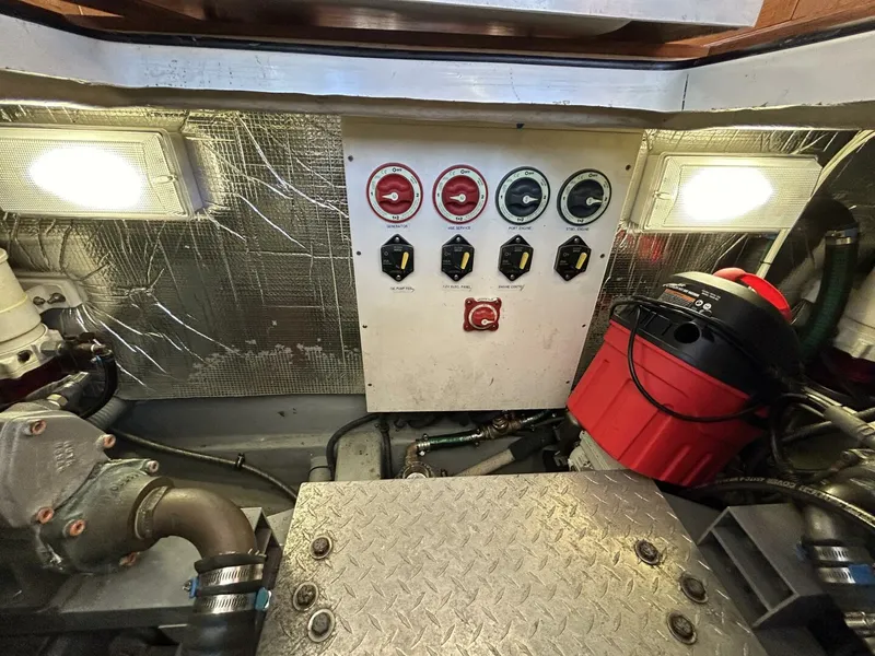 Slide: The Image of Wooden interior of 2008 Rivolta Coupe 4.5 with unique wall outlet design. - 29