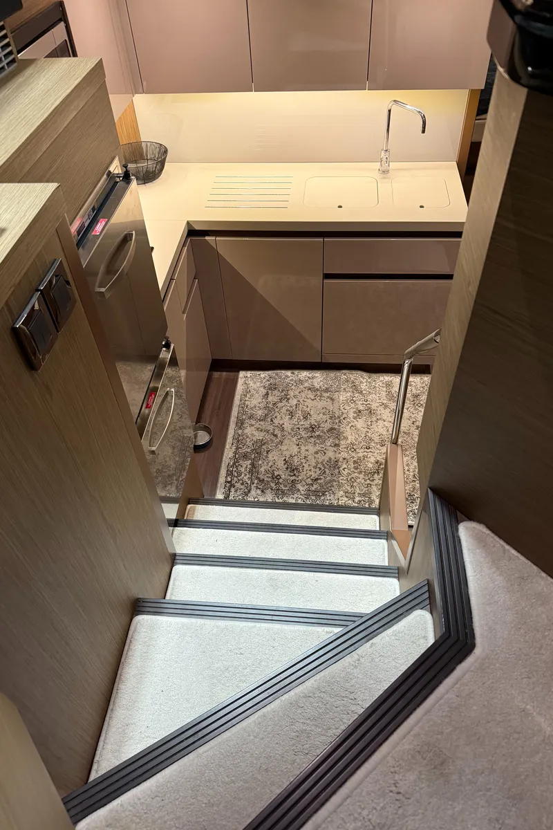 Slide: The Image of Companionway to galley - 17