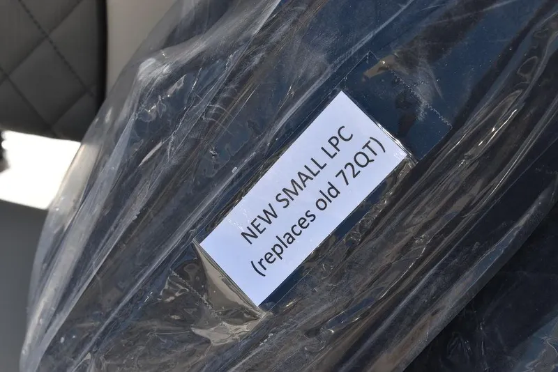 Slide: The Image of New small LPC label on Key West 203 FS, 2025 model. - 38