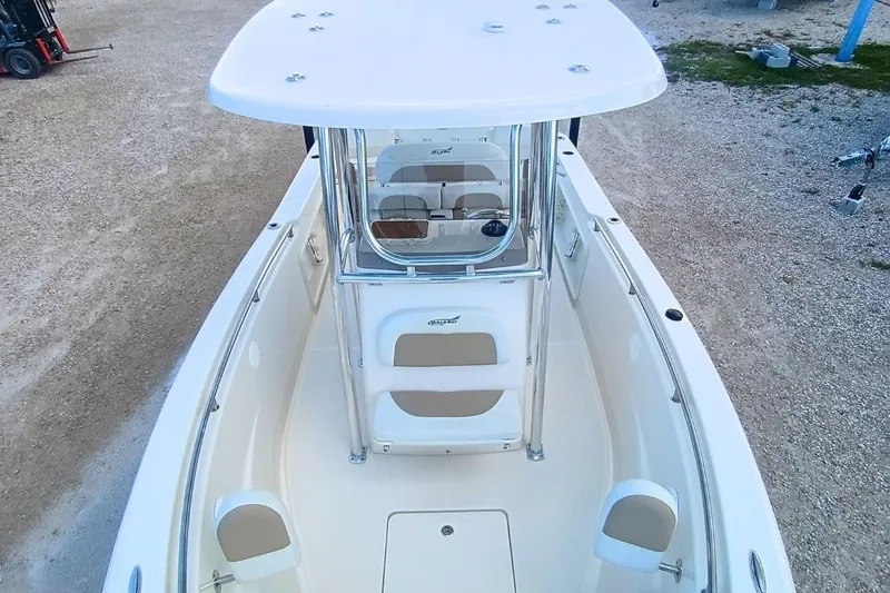 Slide: The Image of 2025 Bulls Bay 230 Center Console boat with spacious deck and modern design. - 37