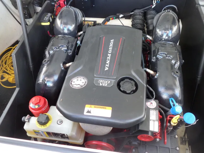 Slide: The Image of Volvo Penta 350 V8 engine in 2020 Regal LS6 boat. - 30