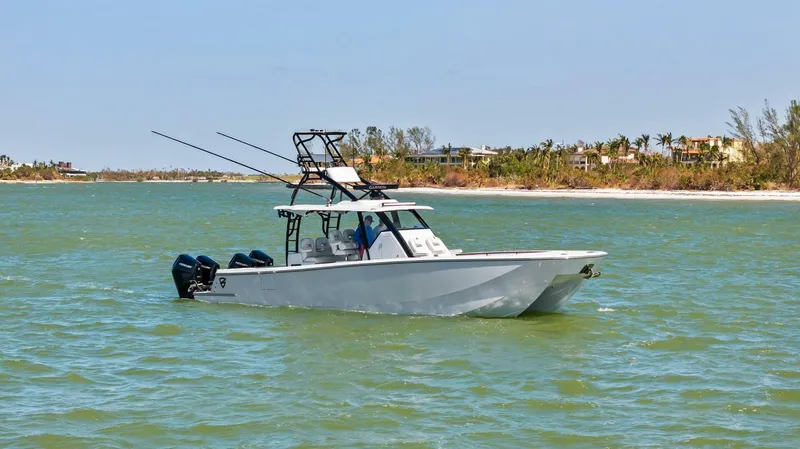 Slide: The Image of Barker Boatworks 40 High Performance Cat 2024 - 53