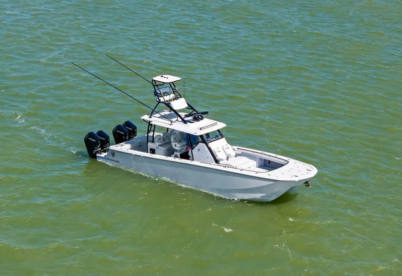 Slide: The Image of Barker Boatworks 40 High Performance Cat 2024 - 58