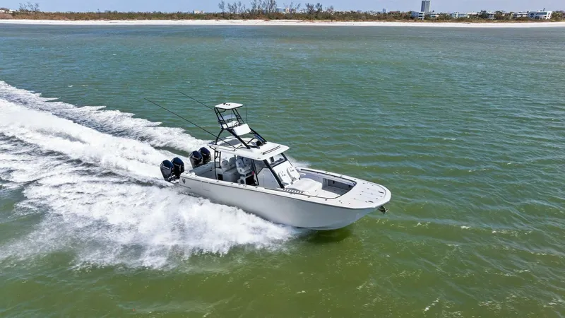 Slide: The Image of Barker Boatworks 40 High Performance Cat 2024 - 61