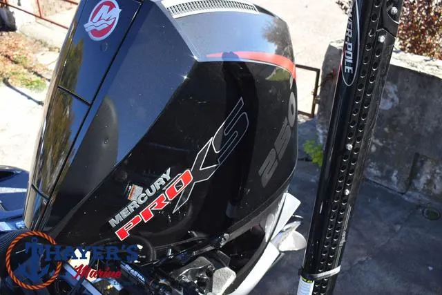 Slide: The Image of 2025 Bass Cat Cougar FTD with Mercury Pro XS 250 engine. - 44