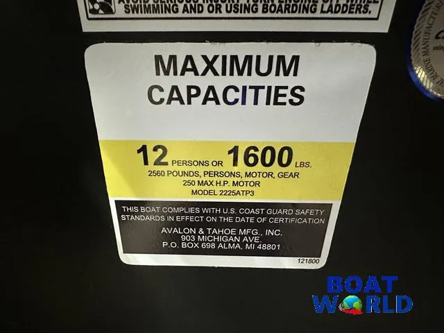 Slide: The Image of Tahoe Geofish 2385 Rear Fish Tritoon & Honda 4-Stroke EF 2025 - 16