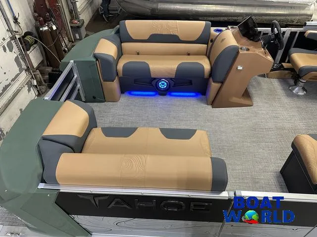 Slide: The Image of Tahoe Geofish 2385 Rear Fish Tritoon & Honda 4-Stroke EF 2025 - 3