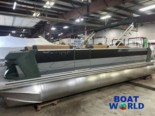 Slide: The Image of Tahoe Geofish 2385 Rear Fish Tritoon & Honda 4-Stroke EF 2025 - 44