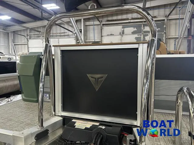 Slide: The Image of Tahoe Geofish 2385 Rear Fish Tritoon & Honda 4-Stroke EF 2025 - 50