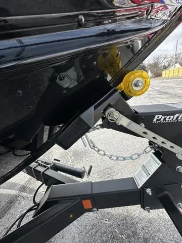 Slide: The Image of 2024 Lund 2175 Pro-V Sport boat seat with fishing gear. - 9