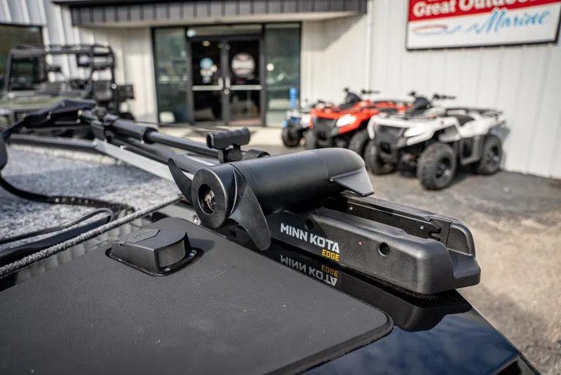 Slide: The Image of 2025 Bass Tracker Pro Team 170 with Minn Kota Edge trolling motor. - 5