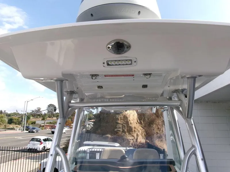 Slide: The Image of 2018 Sea Fox 266 Commander boat with T-top and LED lights. - 14