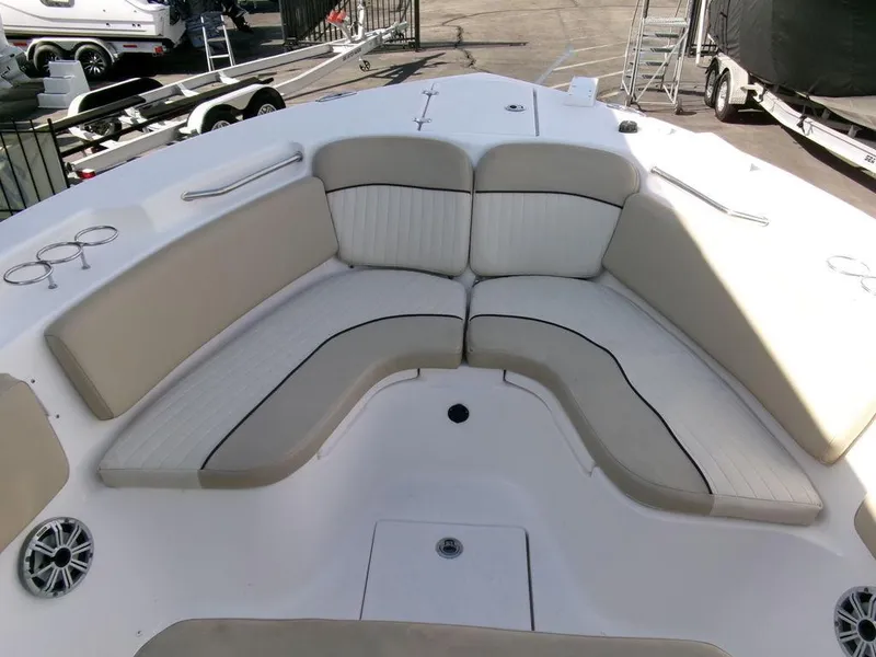 Slide: The Image of 2018 Sea Fox 266 Commander boat with spacious seating area. - 6