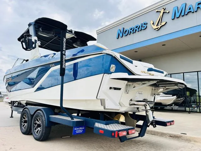 Slide: The Image of 2025 Nautique SUPER AIR G G25 boat at Norris Marine dealership. - 8