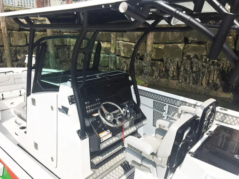 Slide: The Image of Helm with Dual Captains Chairs - 7