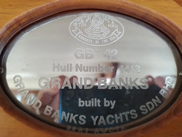 Slide: The Image of Grand Banks 42 Motoryacht 1999 - 5