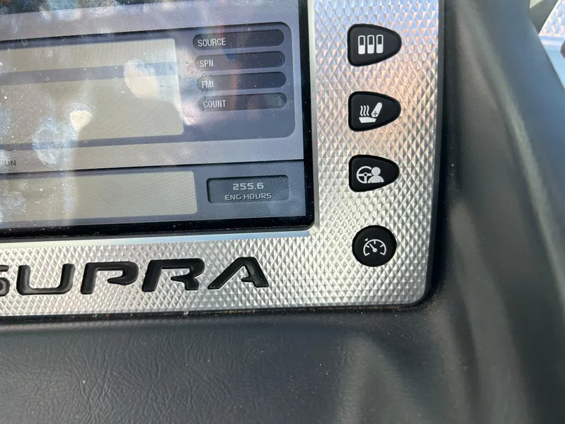 Slide: The Image of 2015 Supra SC400-550 dashboard with control buttons and display screen. - 11