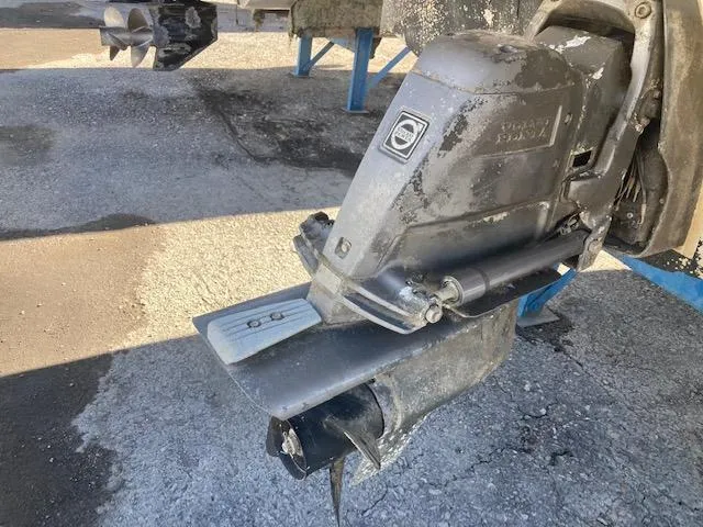 Slide: The Image of Close-up of a 2008 Regal 1900 Bowrider boat engine in need of maintenance. - 3