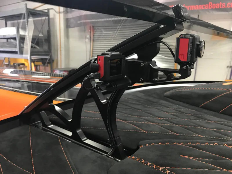 Slide: The Image of Interior of 2018 Daves Custom Boats M-44 with advanced camera mount system. - 14