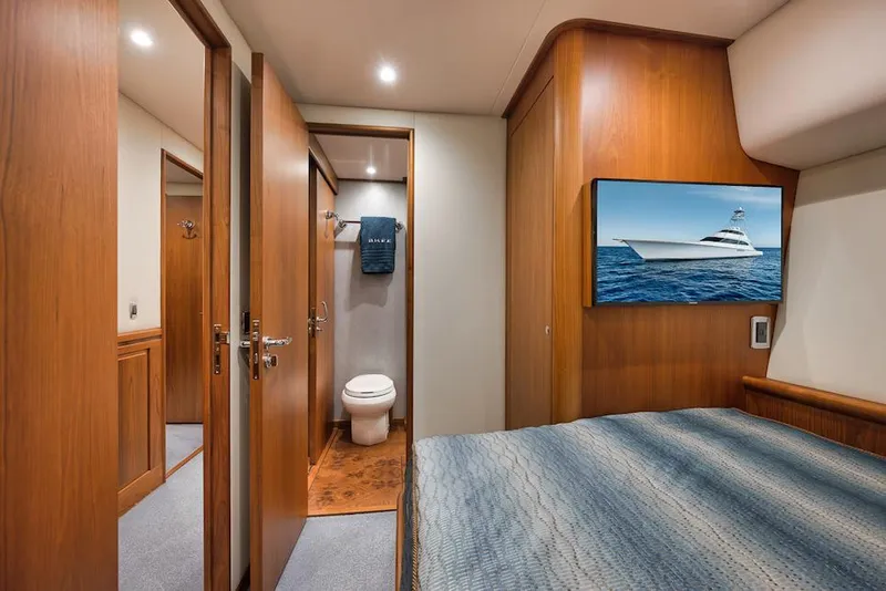 Slide: The Image of Merritt Yachts 86' Enclosed Flybridge 2016 - 54