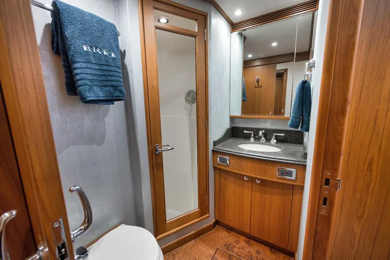 Slide: The Image of Merritt Yachts 86' Enclosed Flybridge 2016 - 55