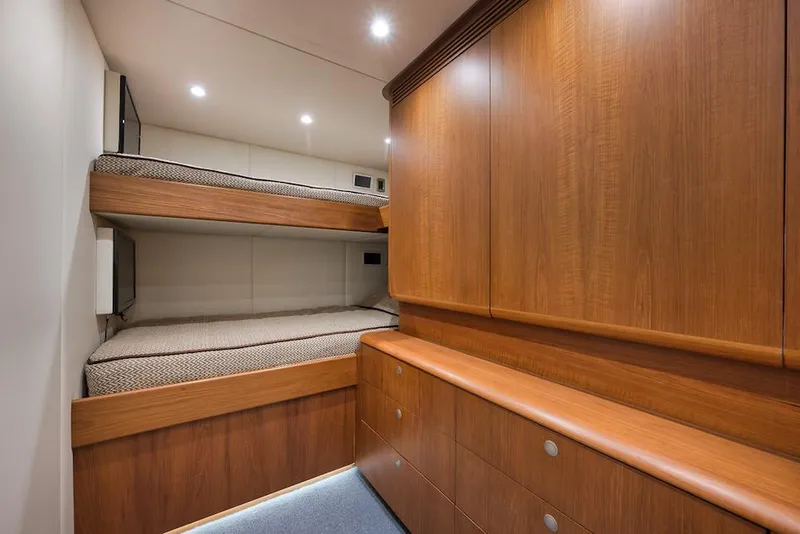 Slide: The Image of Merritt Yachts 86' Enclosed Flybridge 2016 - 59