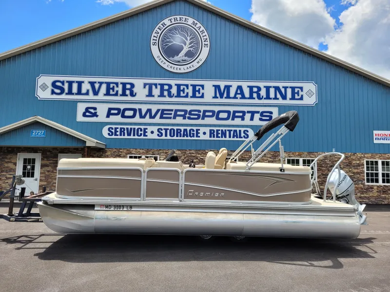The Image of 2022 Premier 220 Sunspree RF pontoon boat at Silver Tree Marine dealership. - 0