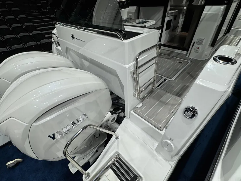 Slide: The Image of 2025 Jeanneau NC 895 Sport Series 2 boat with Yamaha engines, sleek deck design. - 3
