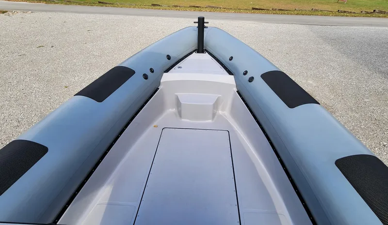 Slide: The Image of Fluid Watercraft Patrol 26 boat, 2025 model, featuring a sleek, modern design. - 6