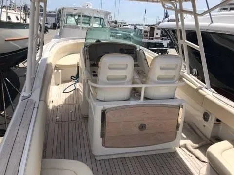 Slide: The Image of 2013 Chris-Craft Catalina 29 Sun Tender boat interior at marina. - 9