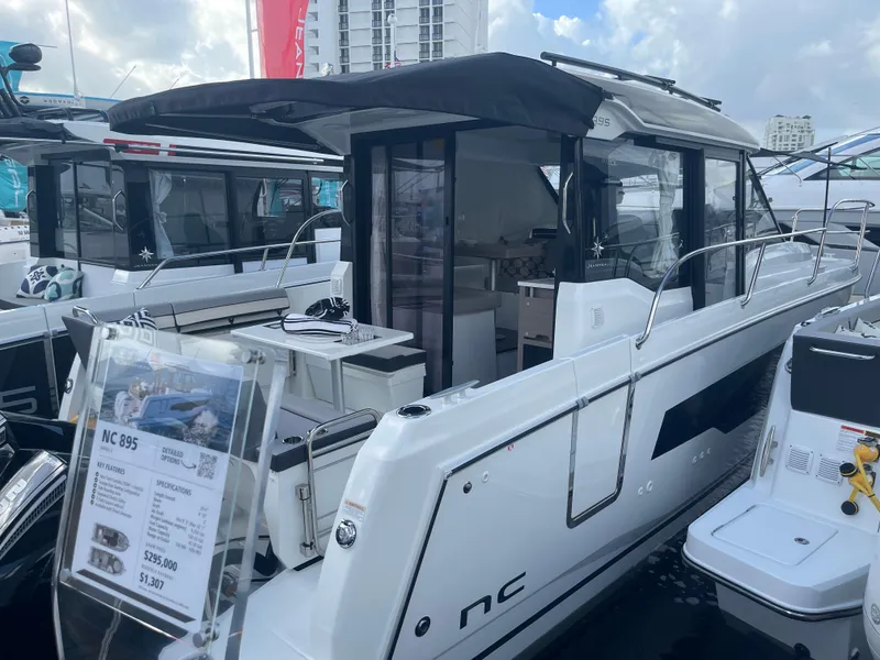 The Image of 2025 Jeanneau NC 895 Series 2 boat at marina, showcasing sleek design and modern features. - 0