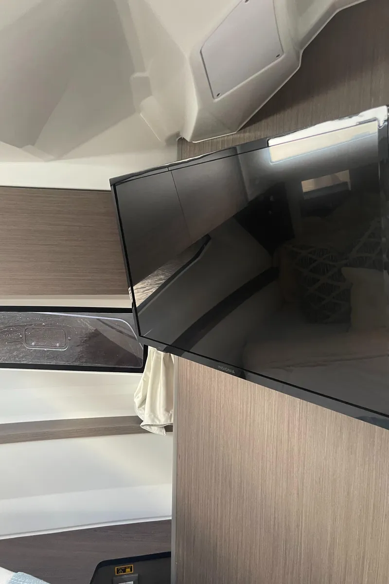 Slide: The Image of Interior of 2025 Jeanneau NC 895 Series 2 boat with modern design and sleek finishes. - 11