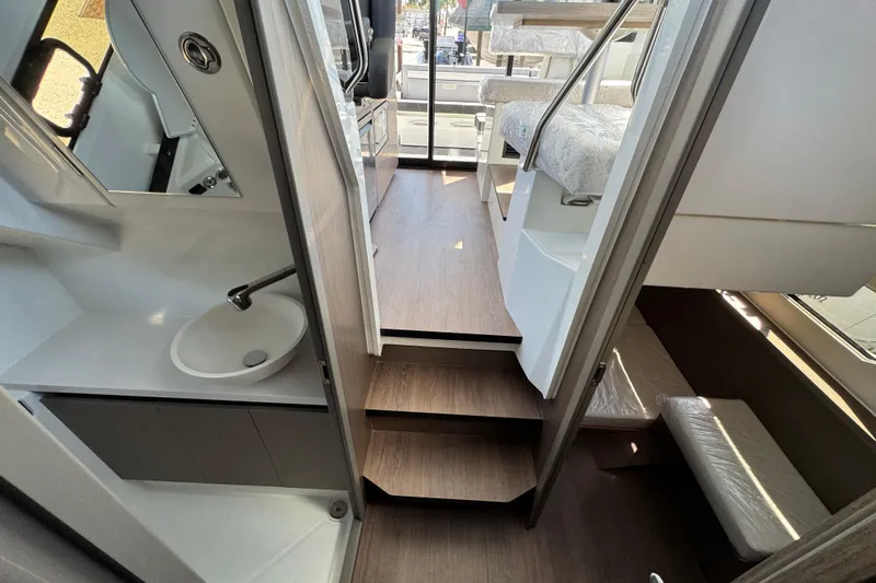 Slide: The Image of Interior of 2026 Jeanneau NC 895 Series 2 boat, featuring modern design and compact layout. - 27