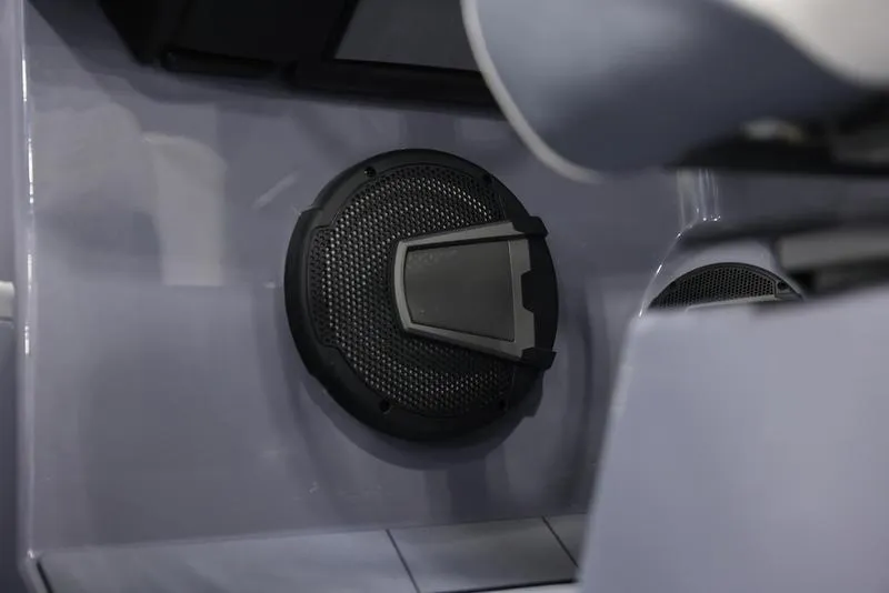 Slide: The Image of 2024 Axis T250 speaker system in a sleek interior design. - 20