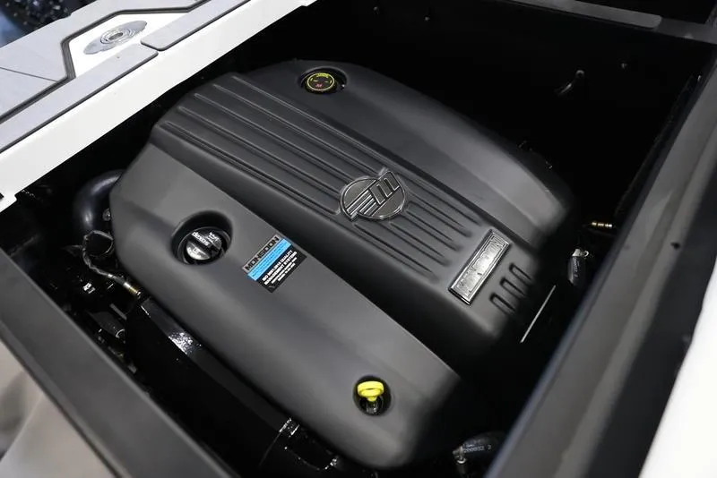 Slide: The Image of 2024 Axis A225 engine compartment, showcasing sleek design and advanced engineering. - 20